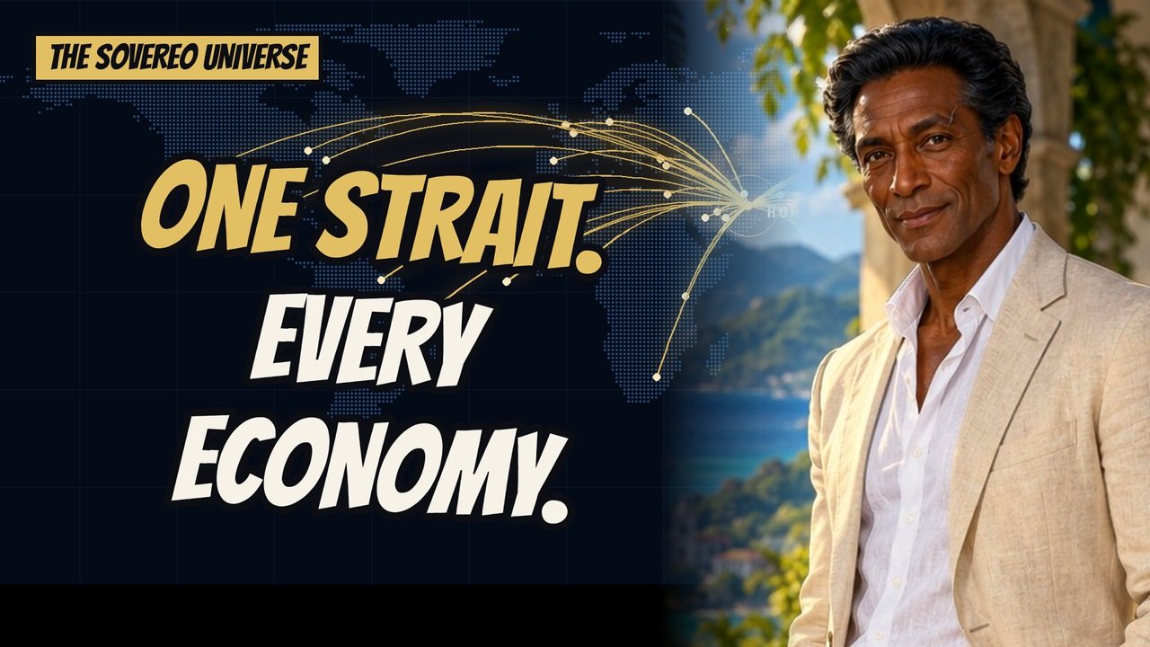 Case File 001 cover art: one strait, every economy